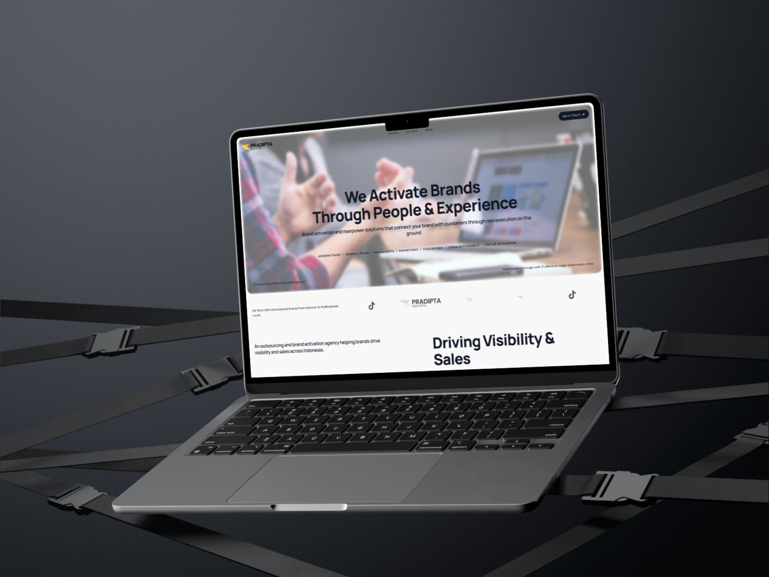Pradipta.id – Corporate Website Revamp & Brand Elevation